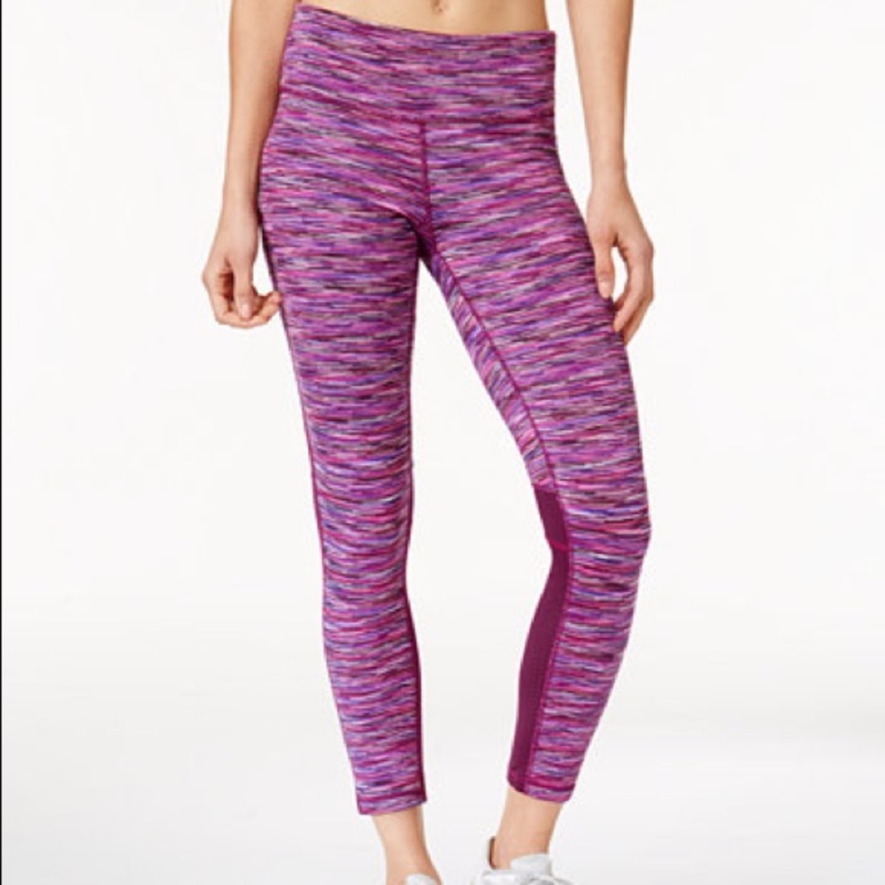 NWT leggings Purple Haze stripe, XS